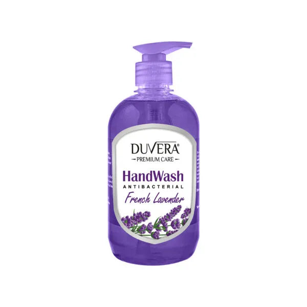 Duvera French Lavender Antibacterial Hand Wash - 500ml Duvera