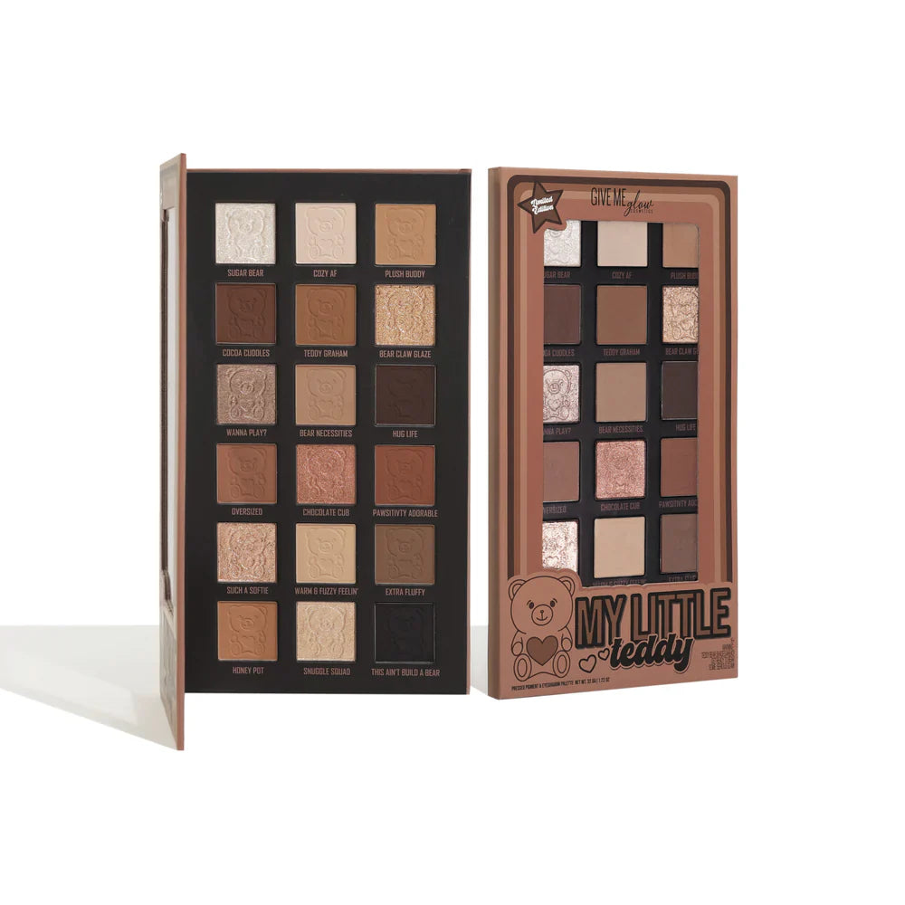 18 Colors Coco Urban My Little Teddy Eyeshadow Palette Coco Urban