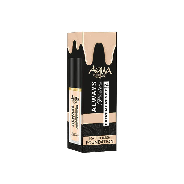 Aqua Color Line Always Fabulous Foundation - 25ml Aqua Color Line
