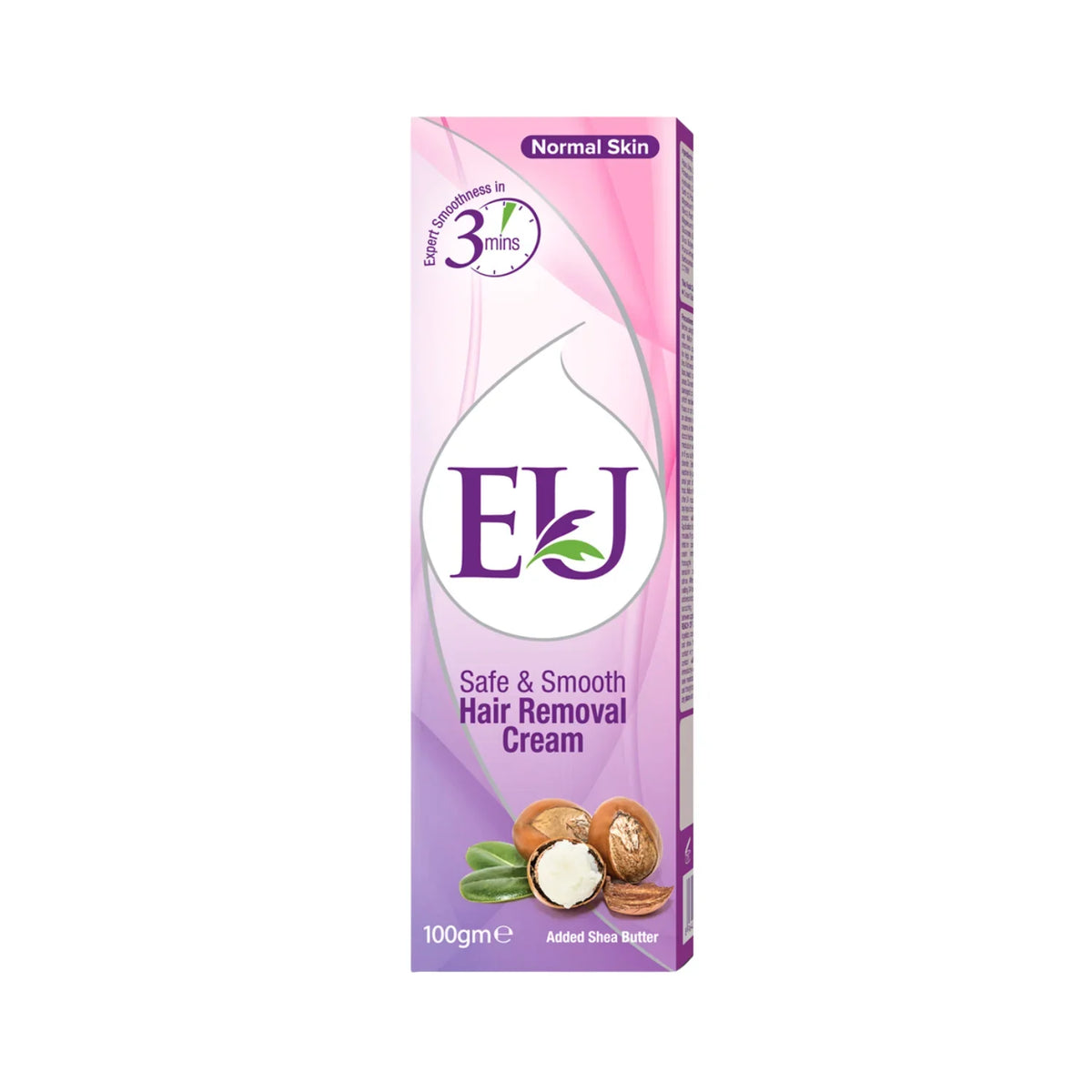 EU Safe & Smooth Normal Skin Hair Removal Cream 100g EU