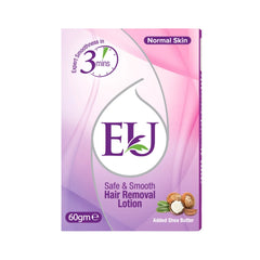 EU Safe & Smooth Normal Skin Hair Removal Lotion 60g EU