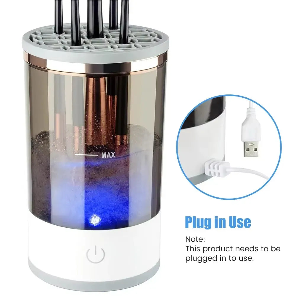 Electric Makeup Brush Cleaner Cosmia