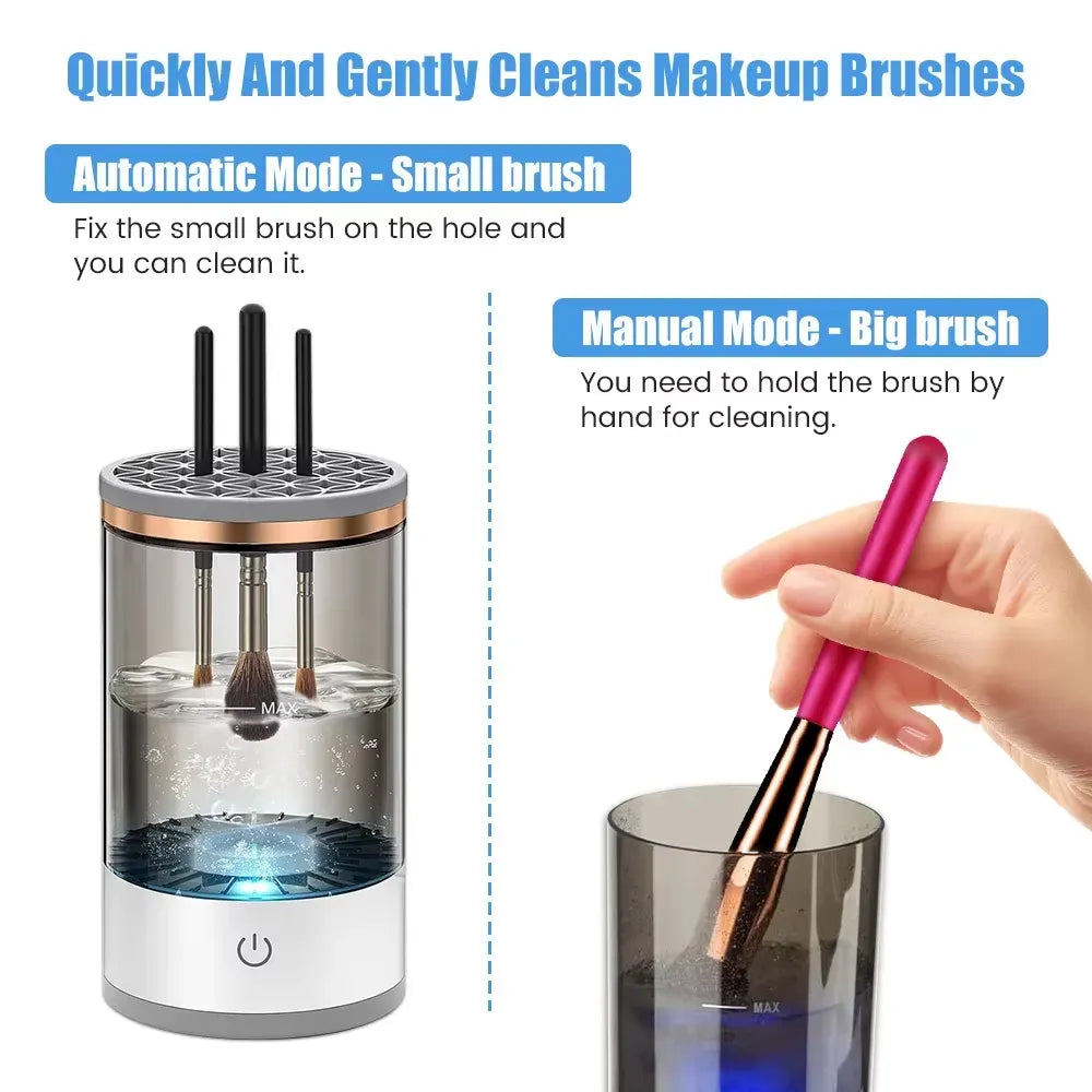 Electric Makeup Brush Cleaner Cosmia