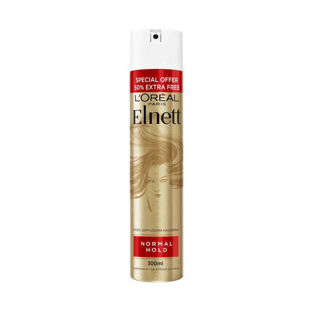 L'Oreal Elnett Hair Spray Normal Hold 300ml Loreal Paris