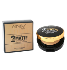Emelie 2 in 1 Matte Pressed Powder Emelie