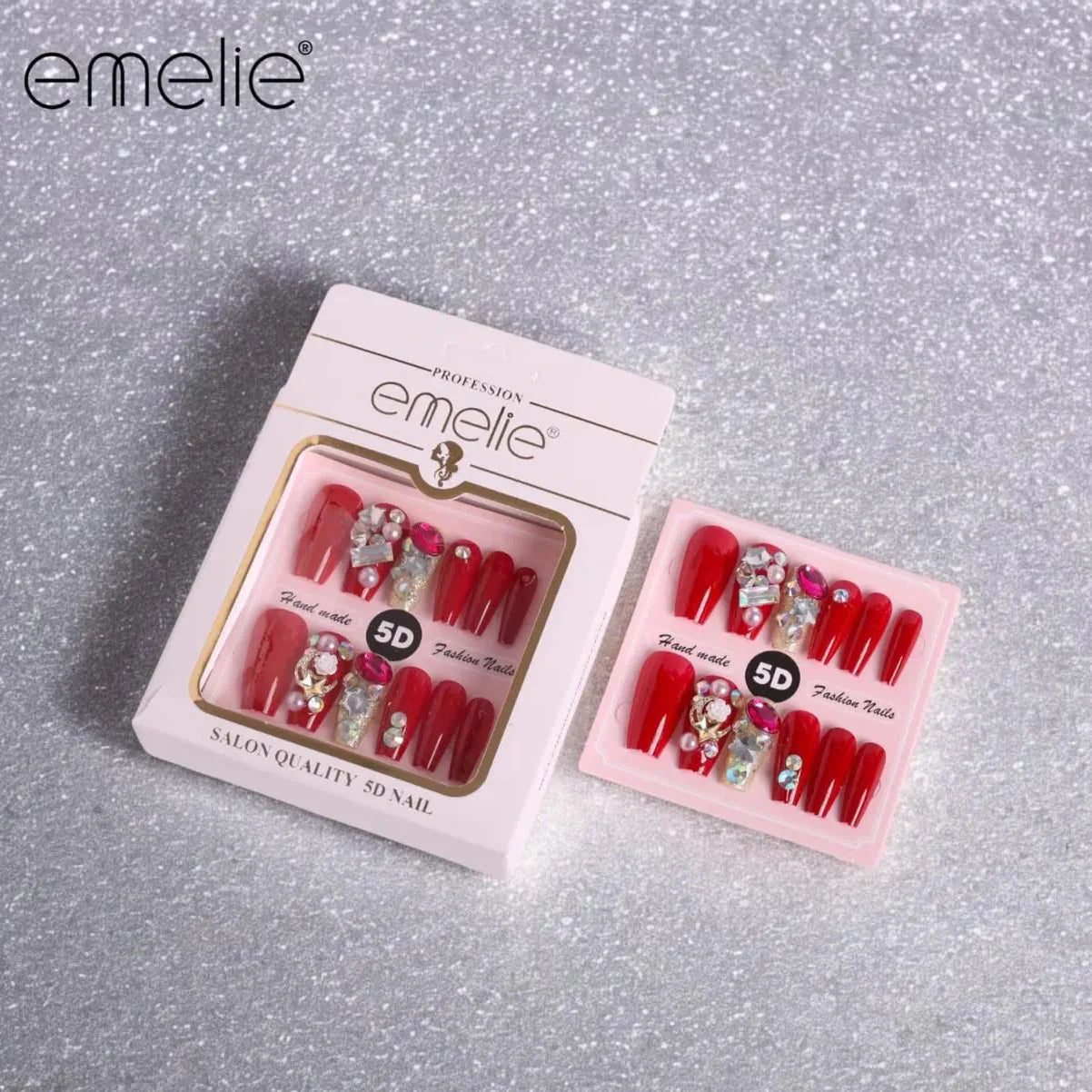 Emelie 5D Salon Quality Nails Emelie