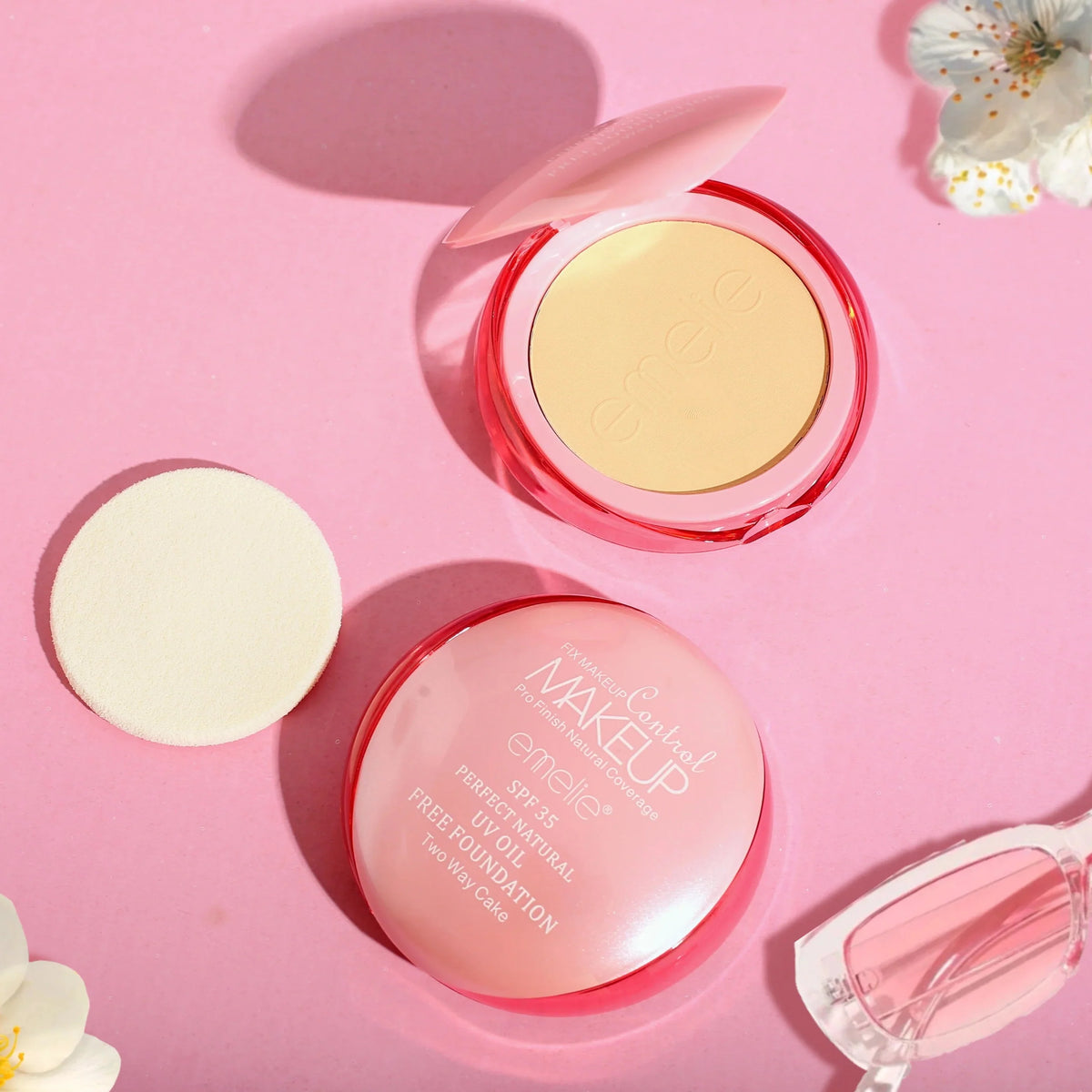 Emelie Two Way Cake Face Powder Emelie
