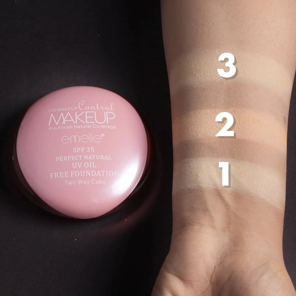 Emelie Two Way Cake Face Powder Emelie