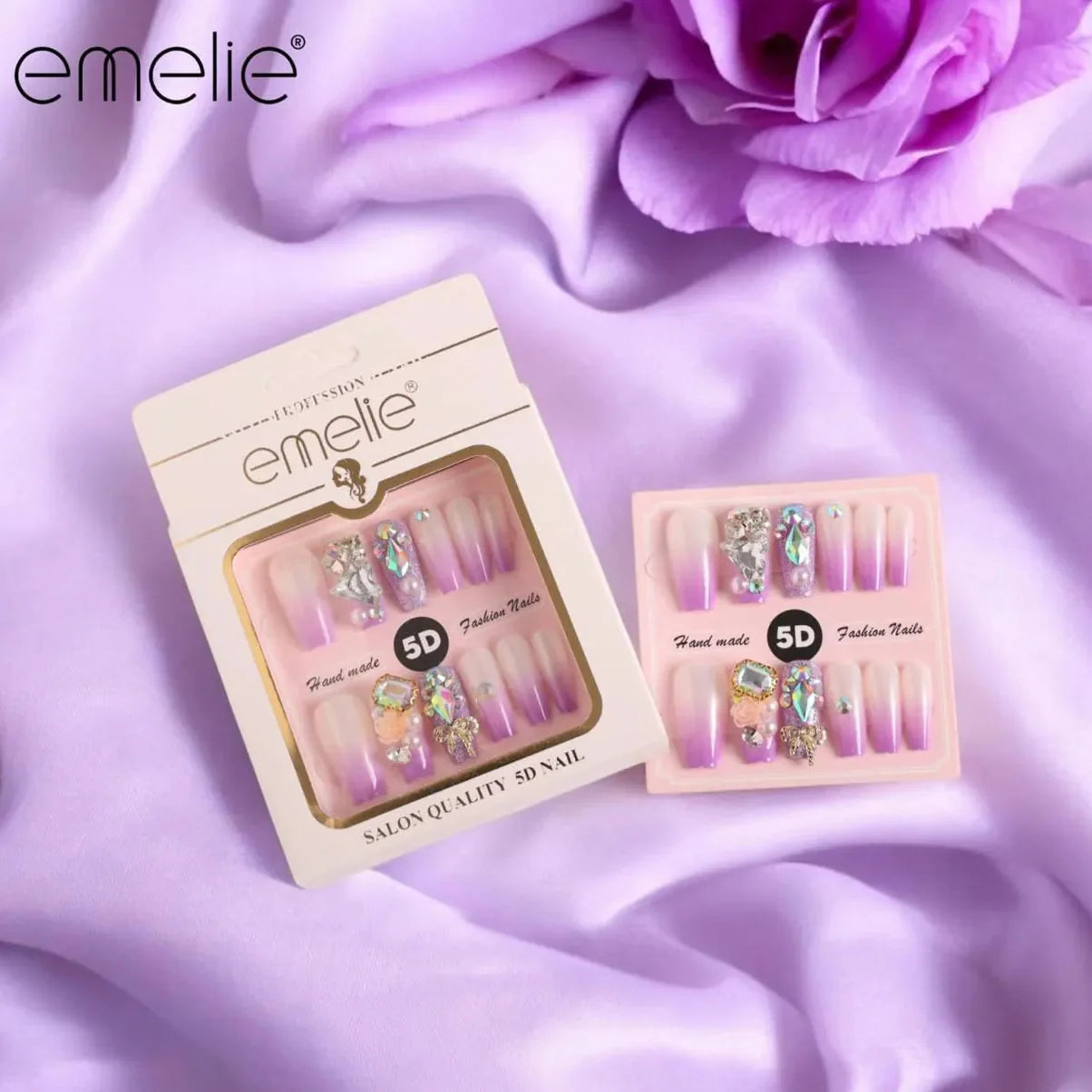 Emelie 5D Salon Quality Nails Emelie