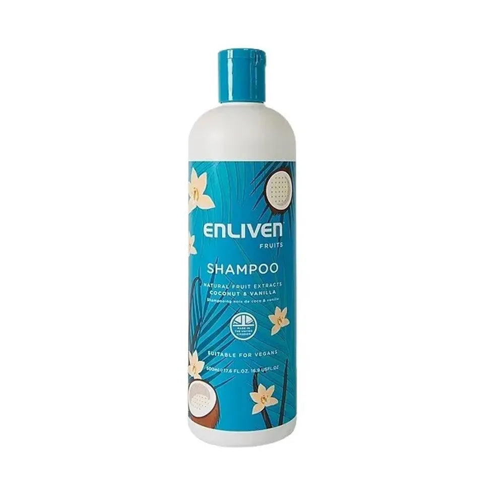 Enliven Fruits Shampoo Coconut & Vanilla – 500ml Enliven