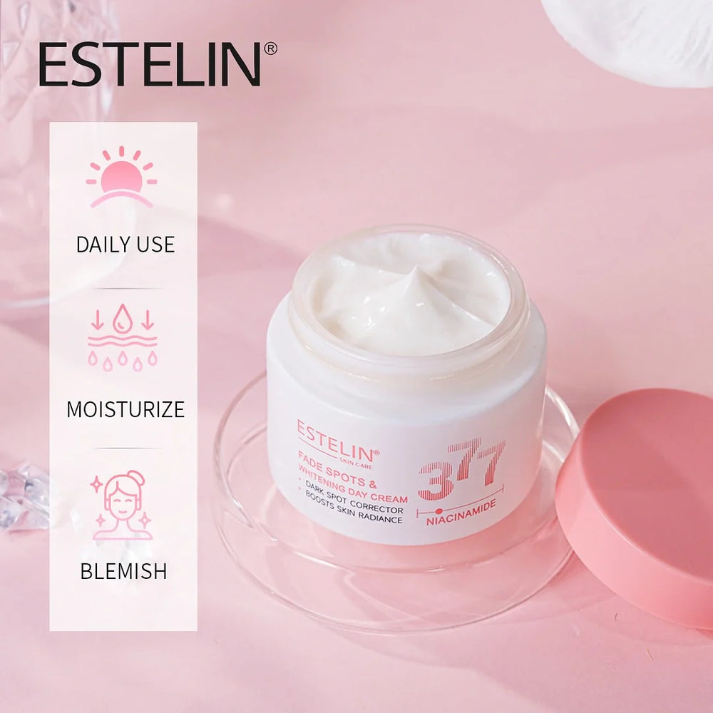 Estelin Niacinamide Fade Spots and Whitening Day Cream - 50g Estelin