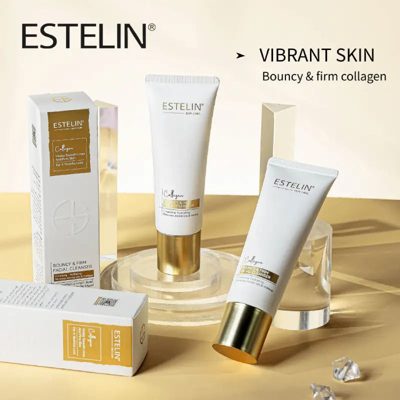 Estelin Collagen Bouncy & Firm Facial Cleanser - 120g Estelin