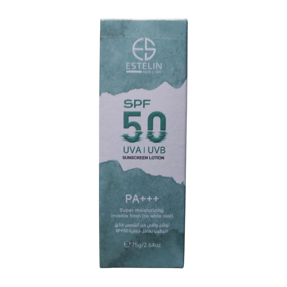 Estelin Super Moisturizing Sunscreen Lotion SPF50 - 75g Estelin