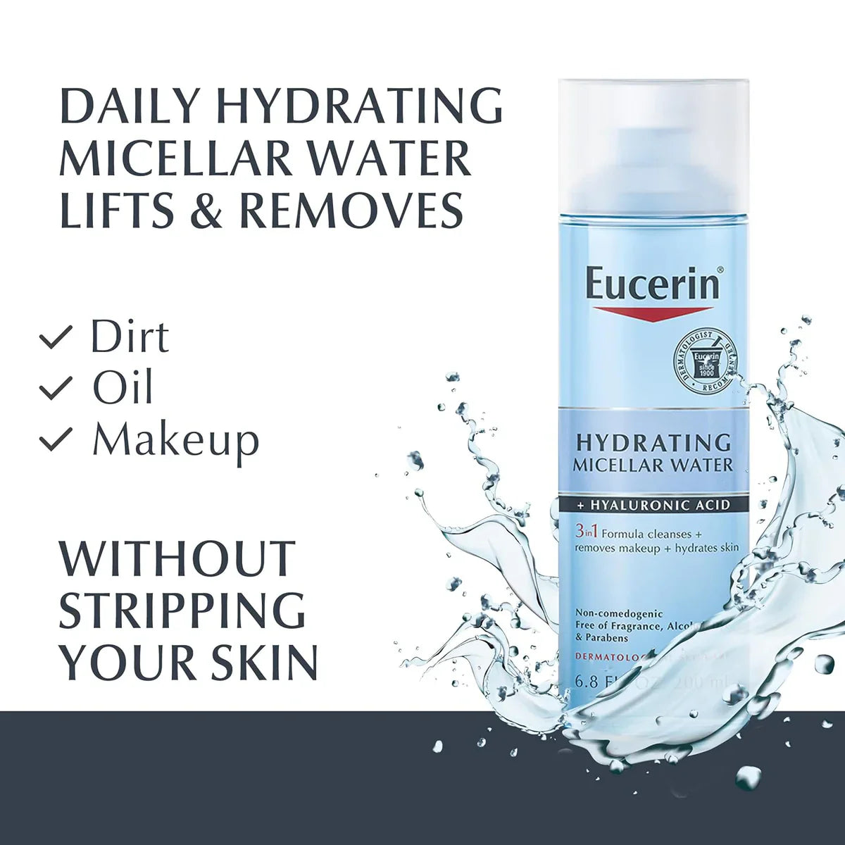 Eucerin Hydrating 3-in-1 Micellar Water 200ml Eucerin