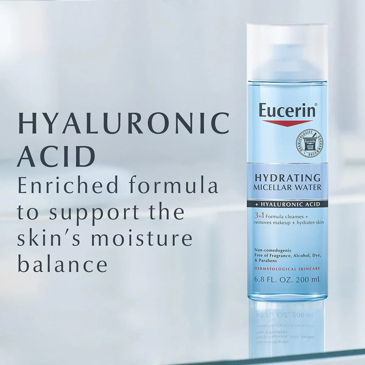 Eucerin Hydrating 3-in-1 Micellar Water 200ml Eucerin