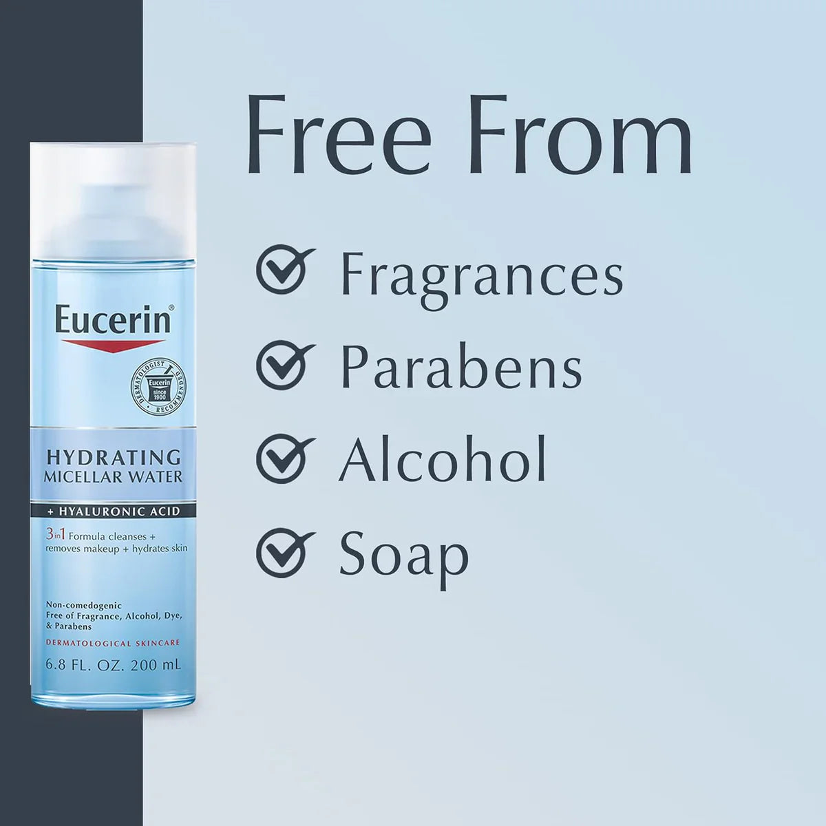 Eucerin Hydrating 3-in-1 Micellar Water 200ml Eucerin