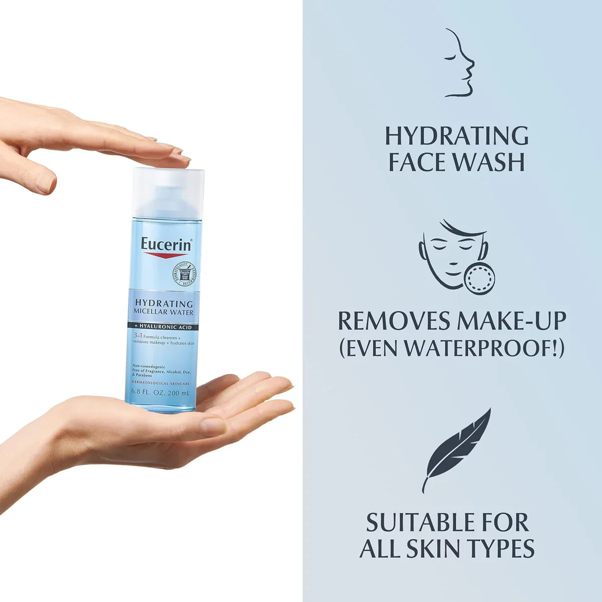 Eucerin Hydrating 3-in-1 Micellar Water 200ml Eucerin