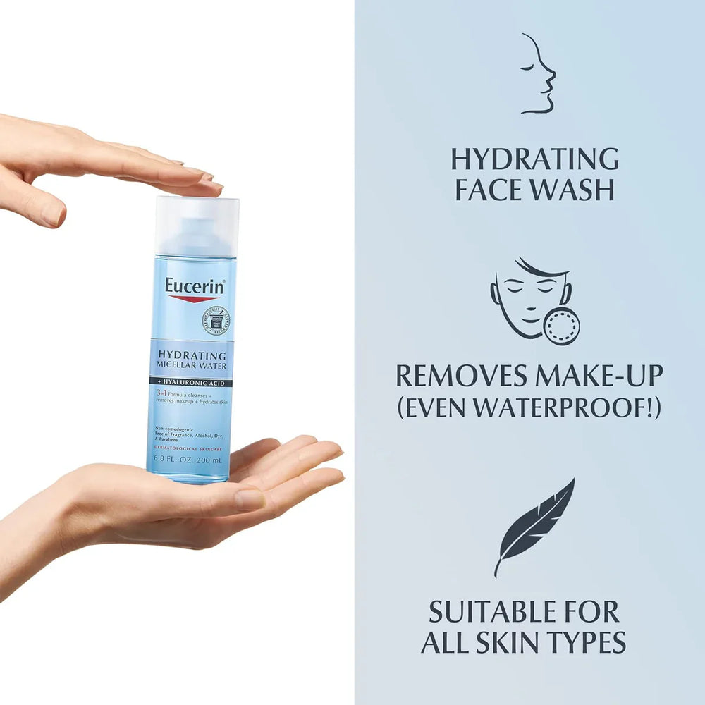 Eucerin Hydrating 3-in-1 Micellar Water 200ml Eucerin