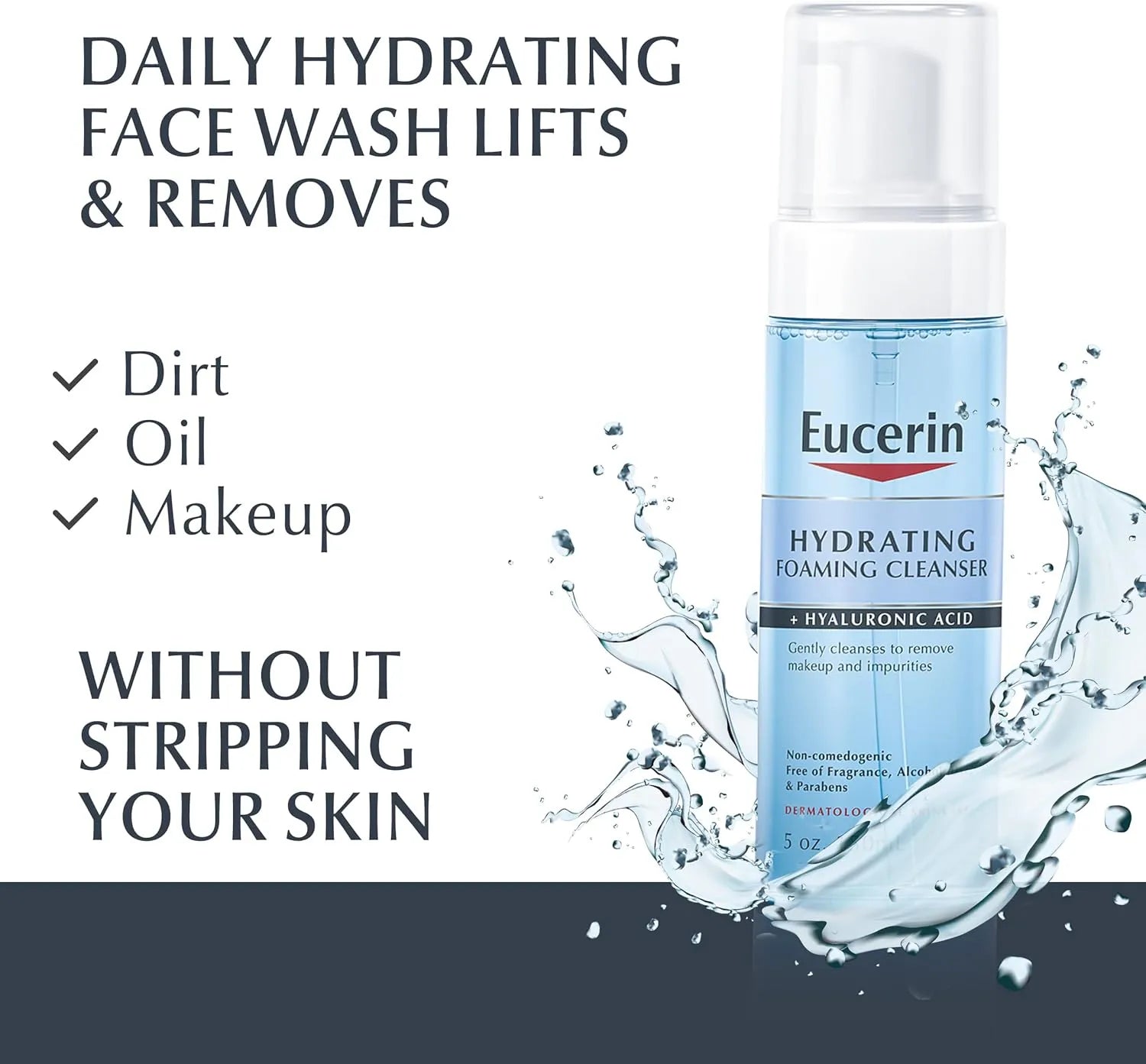 Eucerin Hydrating Foaming Cleanser 150ml Eucerin