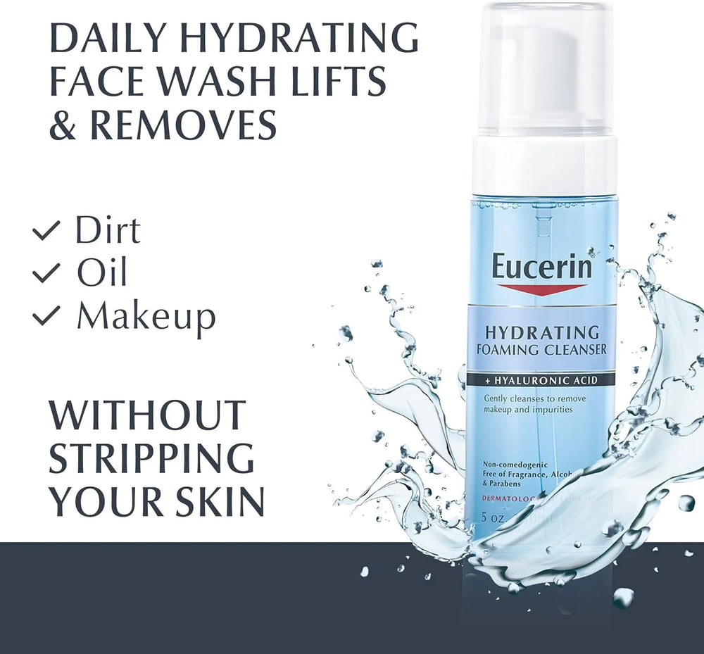Eucerin Hydrating Foaming Cleanser 150ml Eucerin