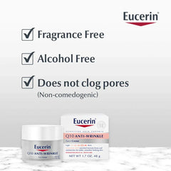 Eucerin Q10 Anti-Wrinkle Face Cream - 48g Eucerin