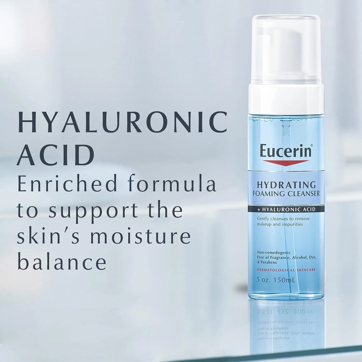 Eucerin Hydrating Foaming Cleanser 150ml Eucerin