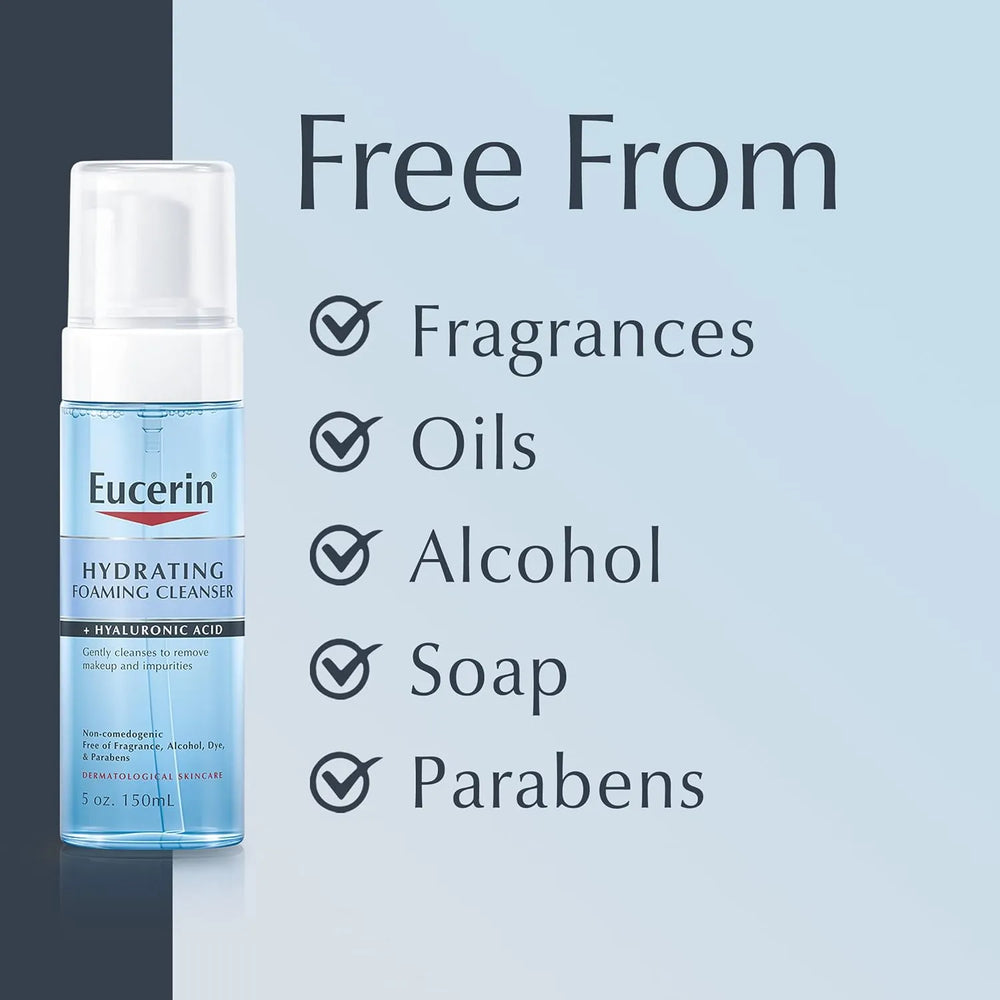 Eucerin Hydrating Foaming Cleanser 150ml Eucerin
