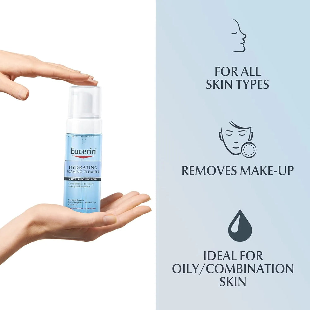 Eucerin Hydrating Foaming Cleanser 150ml Eucerin