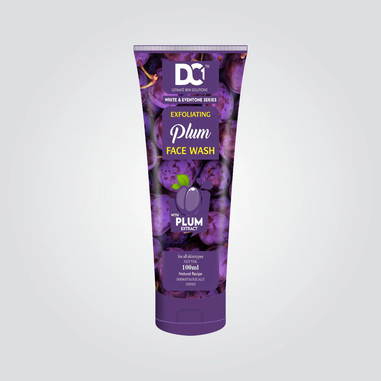 DC Ultimate Facial Series Exfoliating Plum Face Wash 150ml DC1