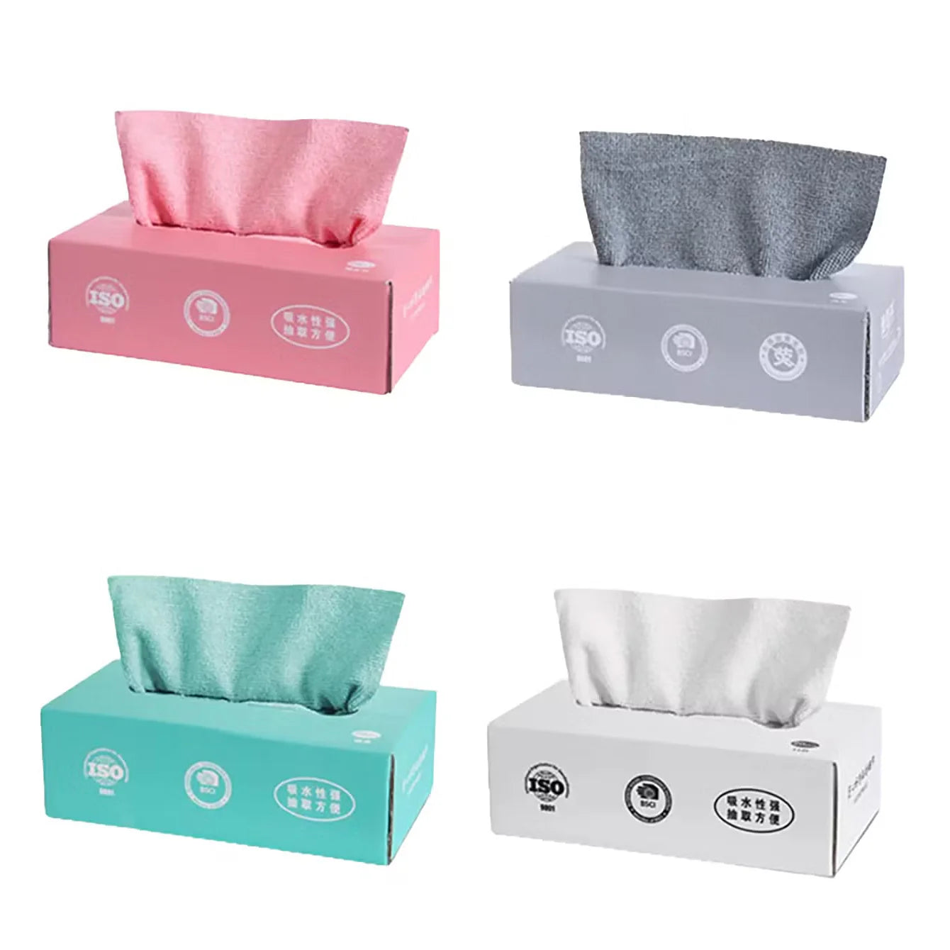 20 pcs Microfiber Cleaning Cloth with Box Cosmia.pk