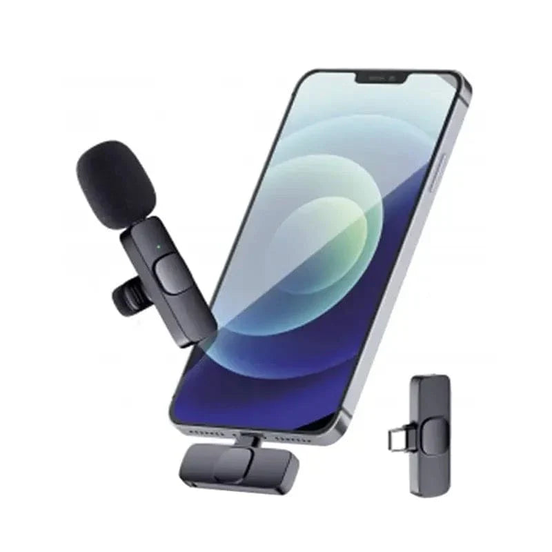 Portable Wireless Mic - Wireless Lavalier Microphone Cosmia.pk