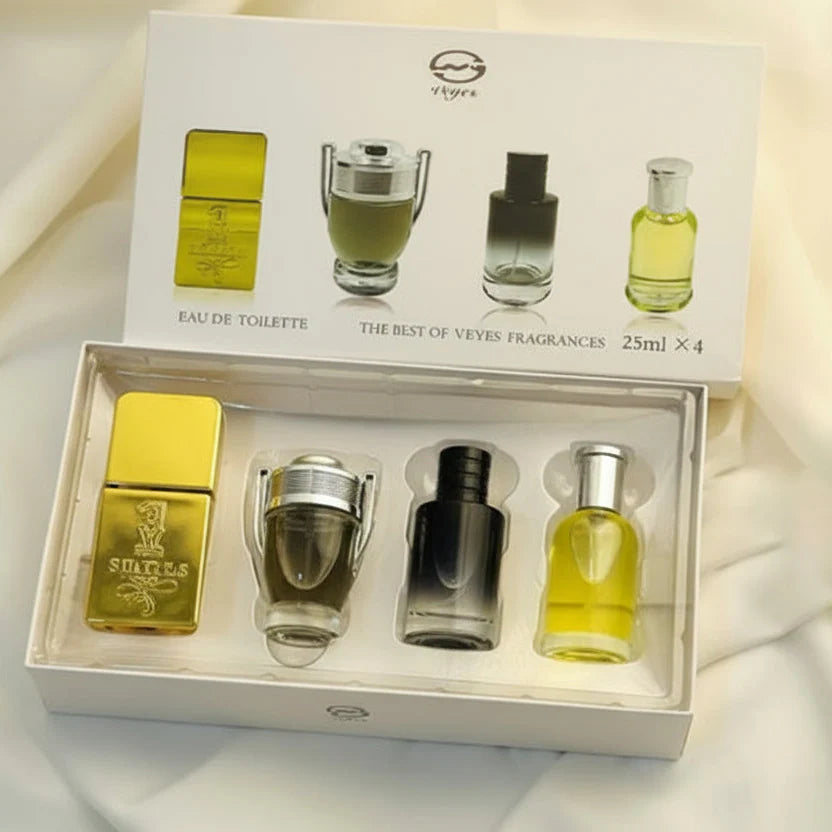 Veyes 4-in-1 perfume gift set for men - 25ml Each VEYES
