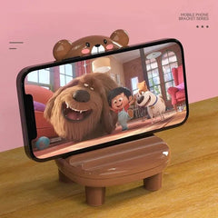 Cute Mobile Phone Chair Table Stand with Mirror Cosmia.pk