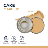 Kryolan Cake Makeup Wet and Dry Foundation and Face Powder