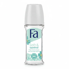 FA Roll on Anti-Perspirant Soft & Control Fresh Jasmine Scent - 50ml FA