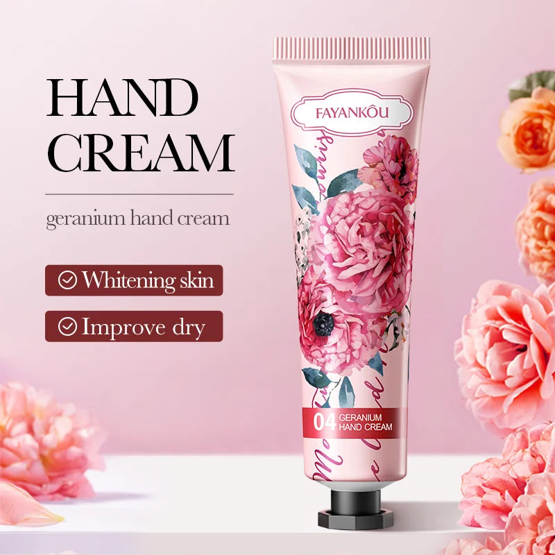 FAYANKOU Geranium Hand Cream - 30g FAYANKOU