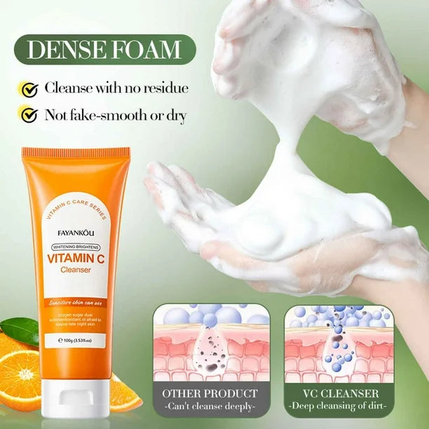 FAYANKOU Whitening Brightens Vitamin C Cleanser - 100g FAYANKOU