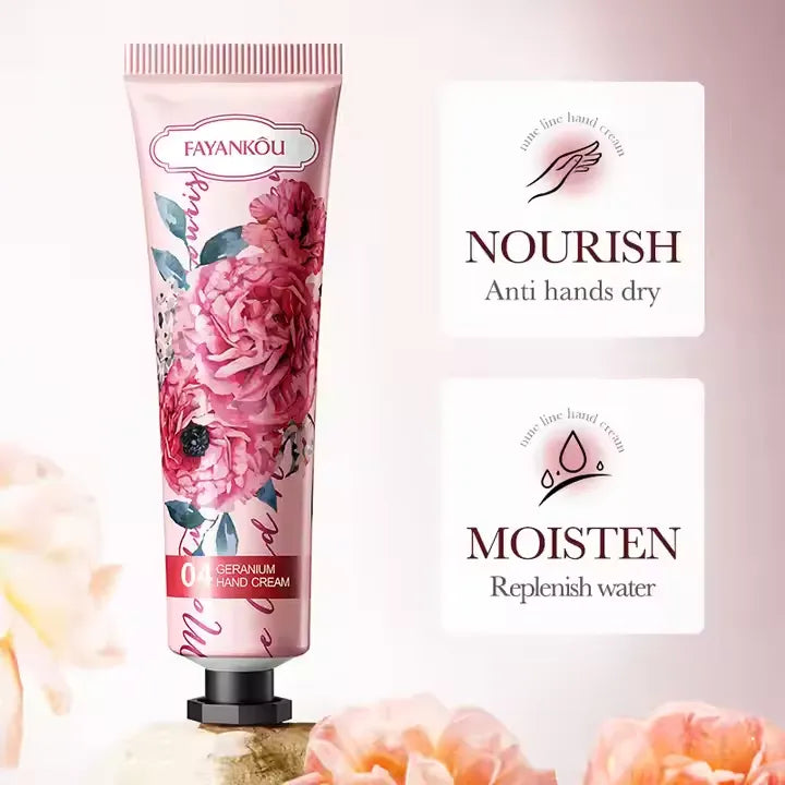 FAYANKOU Geranium Hand Cream - 30g FAYANKOU