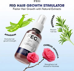 FEGPLUS Hair & Beard Growth Spary – 50ml FEGPLUS
