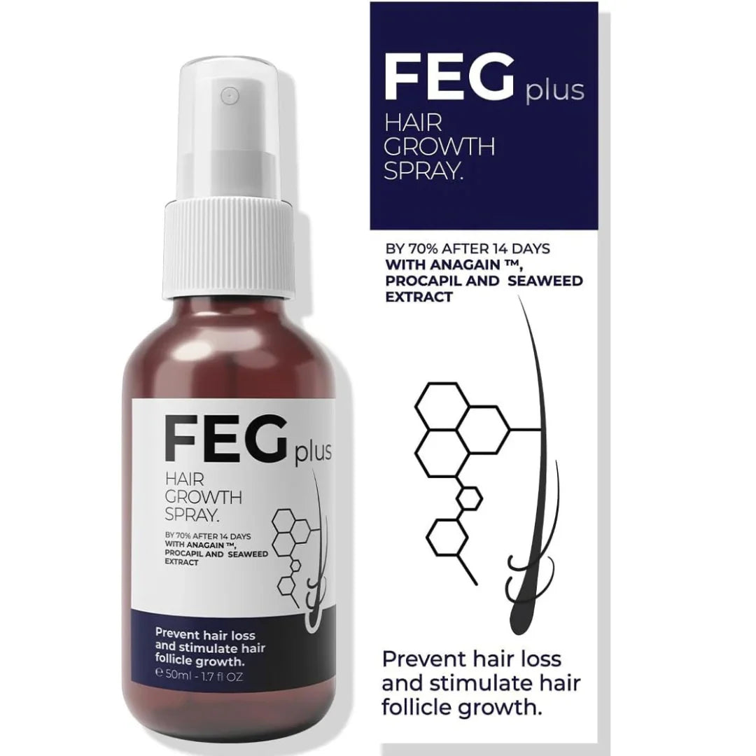 FEGPLUS Hair & Beard Growth Spary – 50ml FEGPLUS