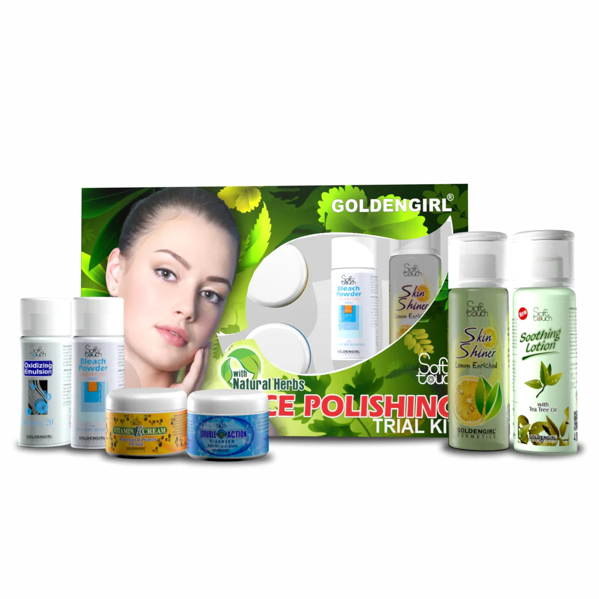 Soft Touch Face Polishing Trial Kit 7 Items Soft Touch