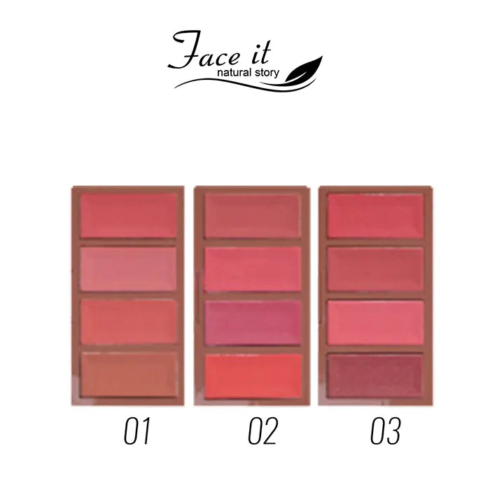 Face it 4 in 1 Soft Cheek Blusher Face It
