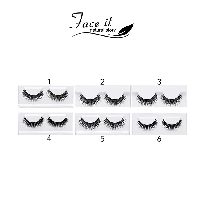Face it Natural Story 3d Blink Eye Lash-Hand Made Face It