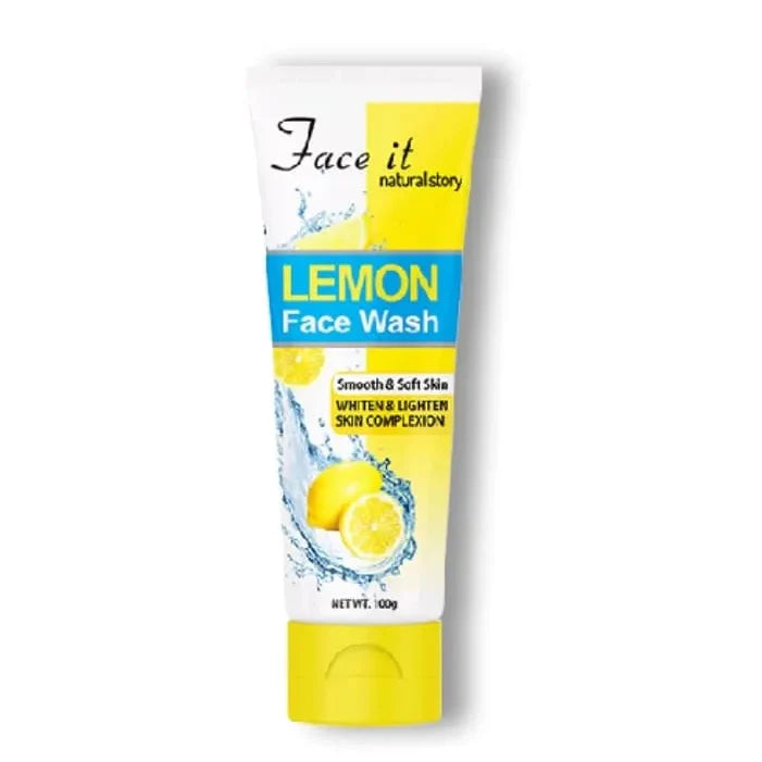 Face it Natural Story Lemon Face Wash 100g Face It