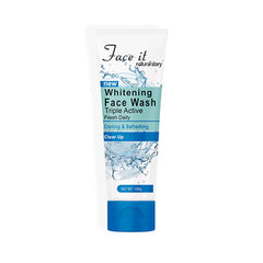 Face it Natural Story New Whitening Triple Active Face Wash 100g Face It