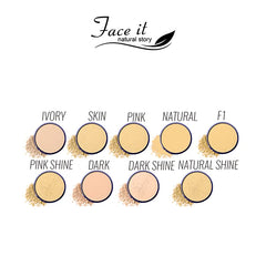 Face it High coverage Oil Control Powder Foundation Face It