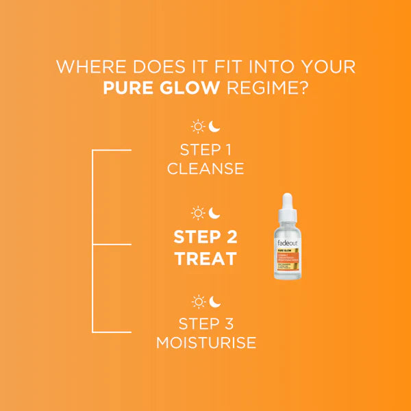 Fadeout Pure Glow Vitamin C Whitening Face Serum - 30ml Fade Out