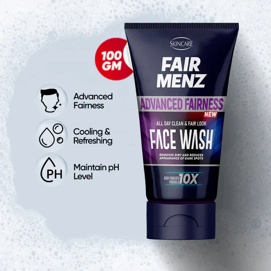 Fair Menz Advance Fairness Face wash 10X Formula Fair Menz