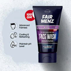 Fair Menz Advance Fairness Face wash 10X Formula Fair Menz