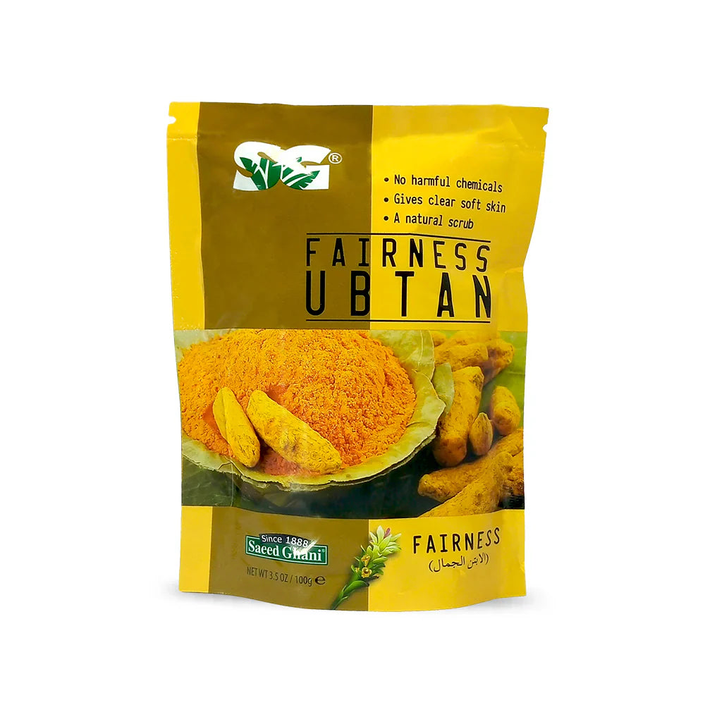 Saeed Ghani Fairness Ubtan – 100gm Pouch Saeed Ghani
